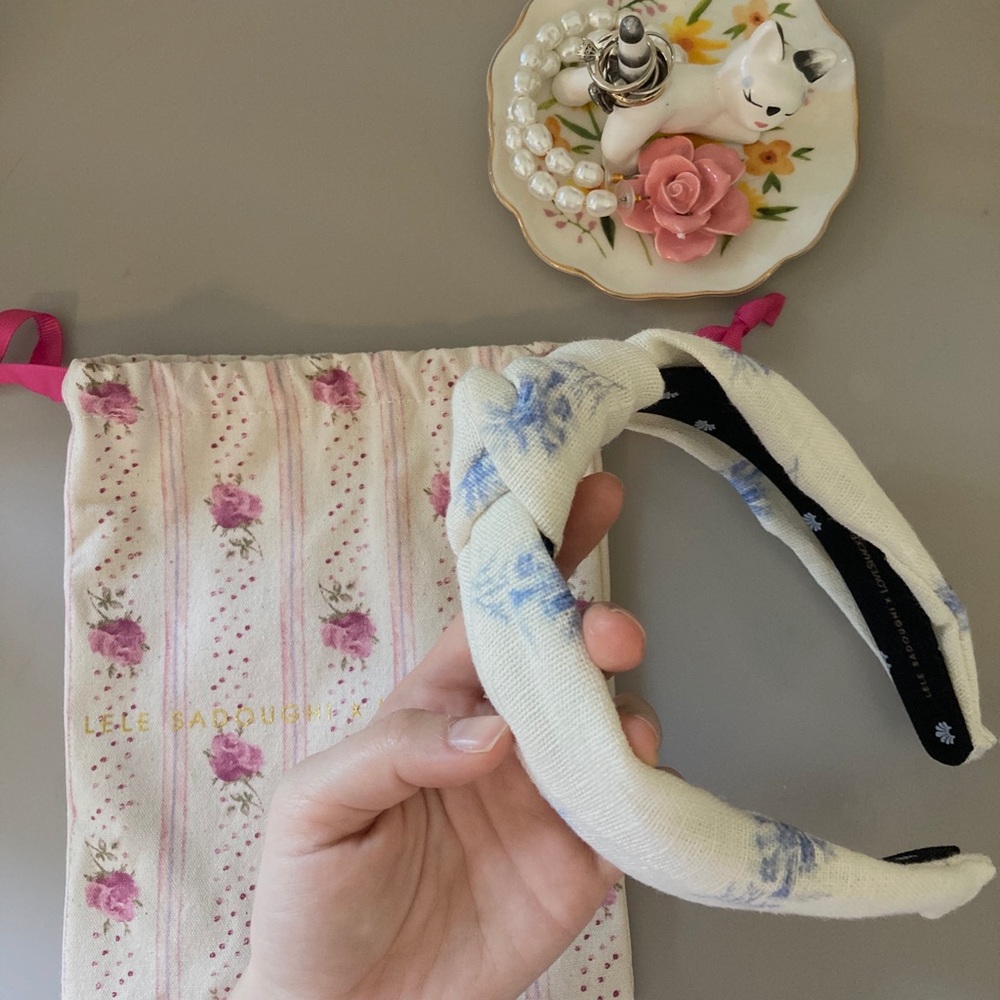 LoveShackFancy Lele Sadoughi Floral Headband